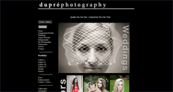 Desktop Screenshot of duprephotography.com